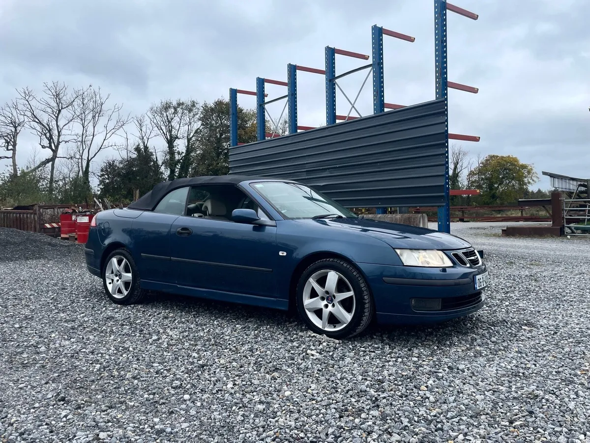 Saab 9-3 1.8 Petrol Convertible Fresh NCT 08/26 - Image 4