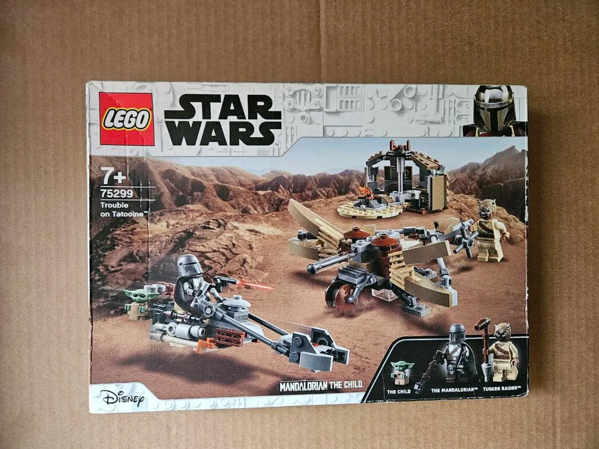 Lego trouble on tatooine 75299 star wars