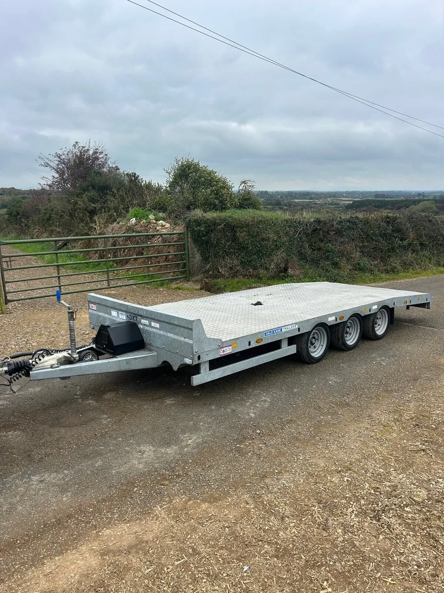 Dale Kane 16x6,6 loader trailer for sale - Image 1