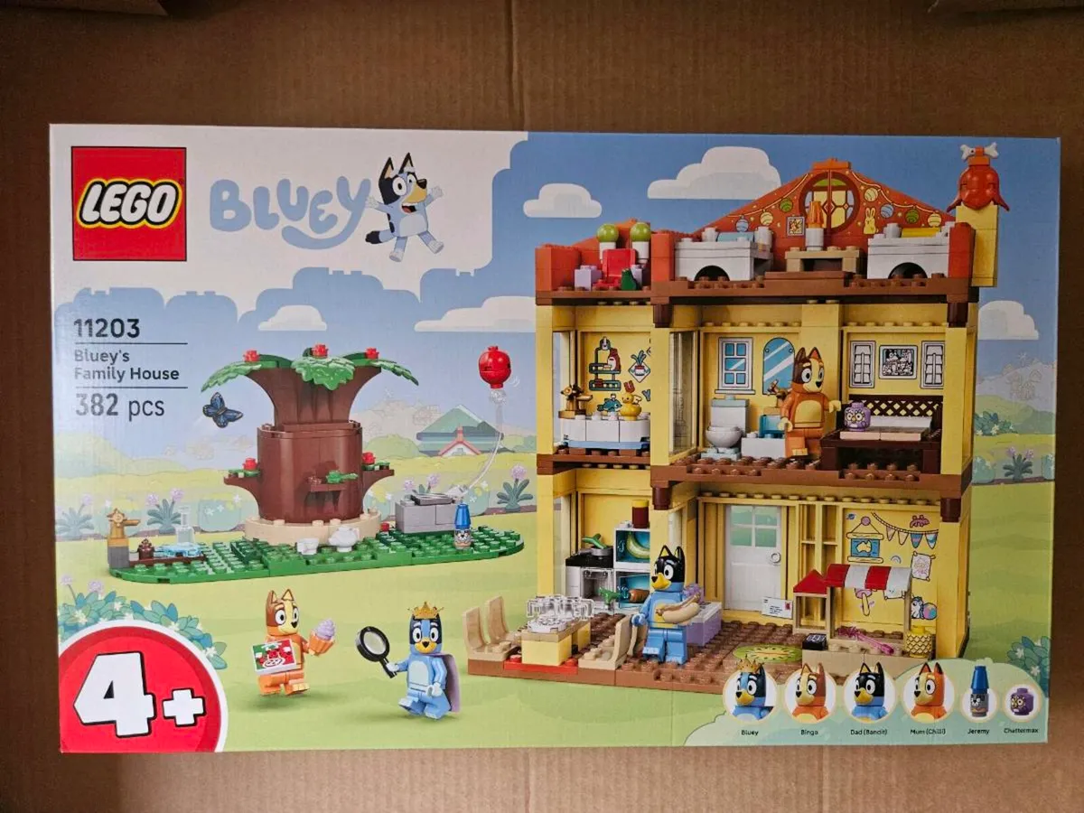 Lego bluey's family house 11203