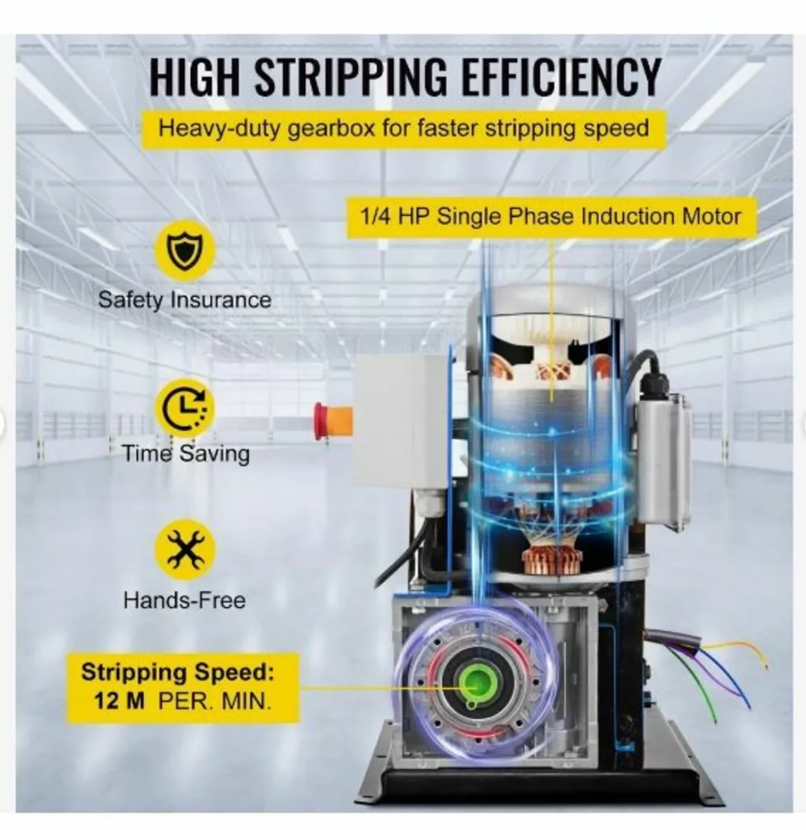 1.5-38MM Automatic Wire Stripping Machine - Image 4
