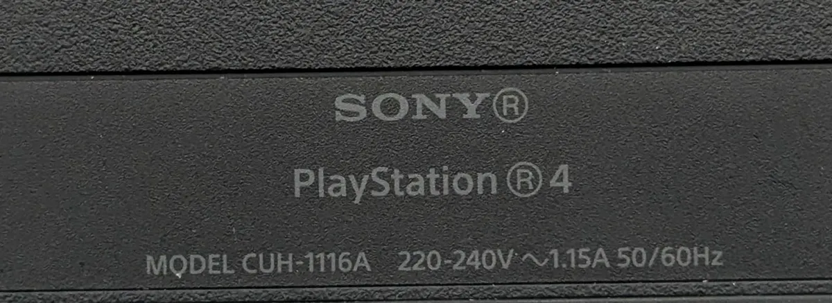 Sony PlayStation 4 Console 500GB CUH-1116A Black - Image 3