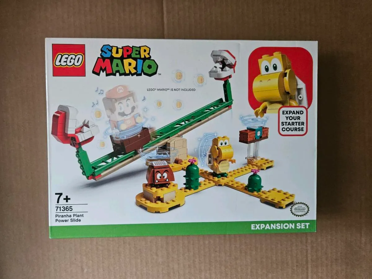 Lego piranha plant power slide 71365 super mario