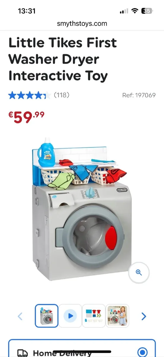 Toy washing machine