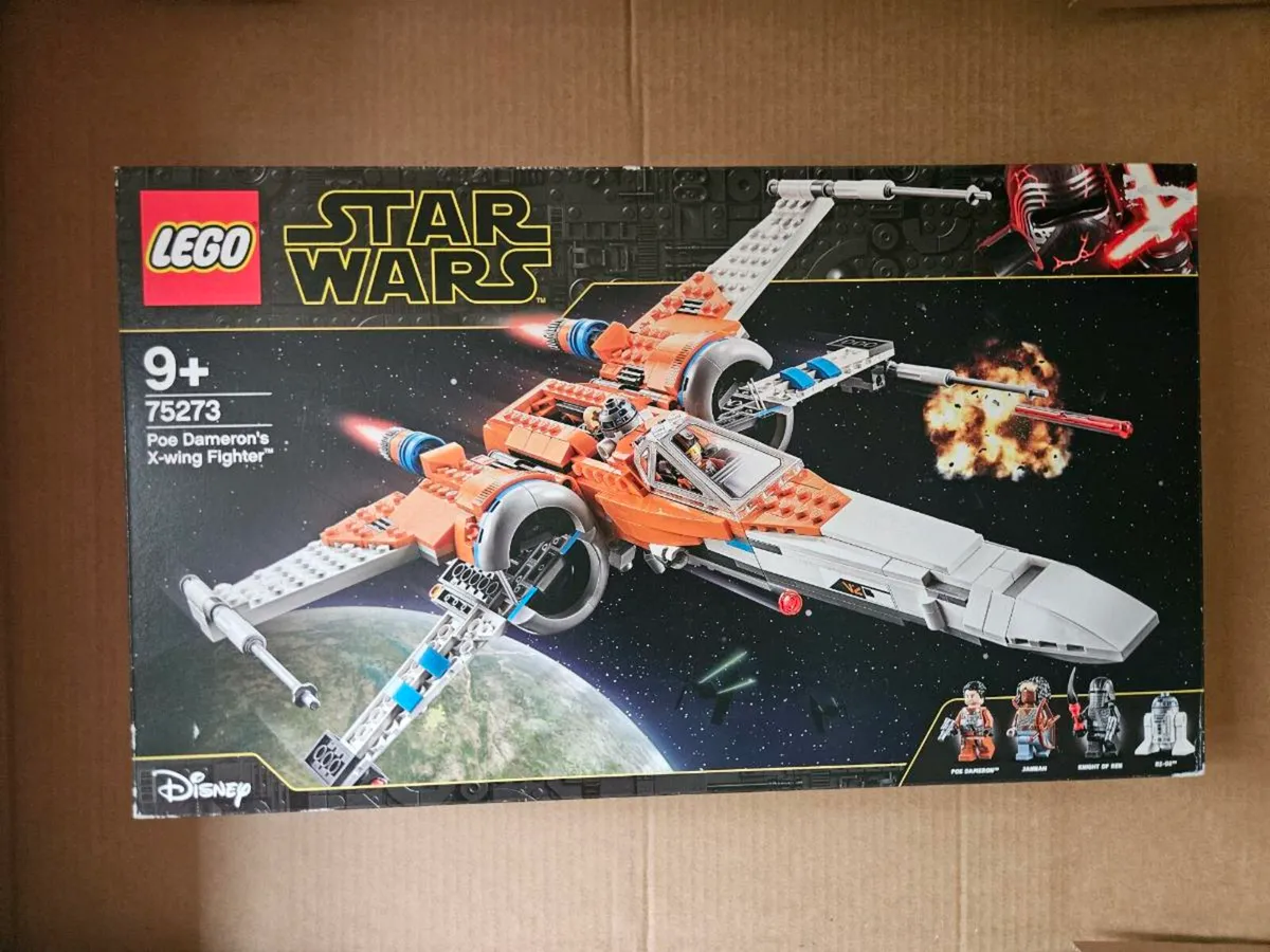 Lego poe dameron's x-wing fighter 75273 star wars