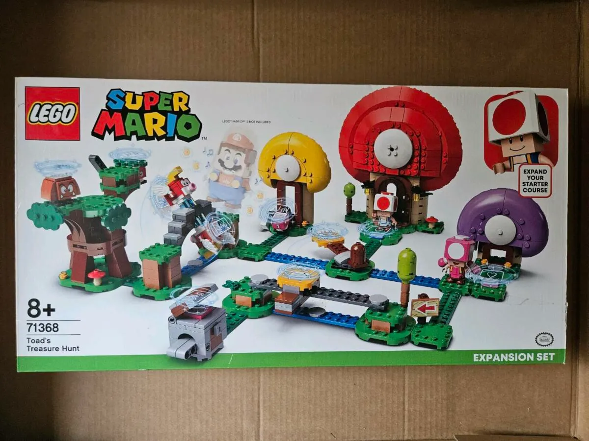 Lego toad's tresire hunt 71368 super mario
