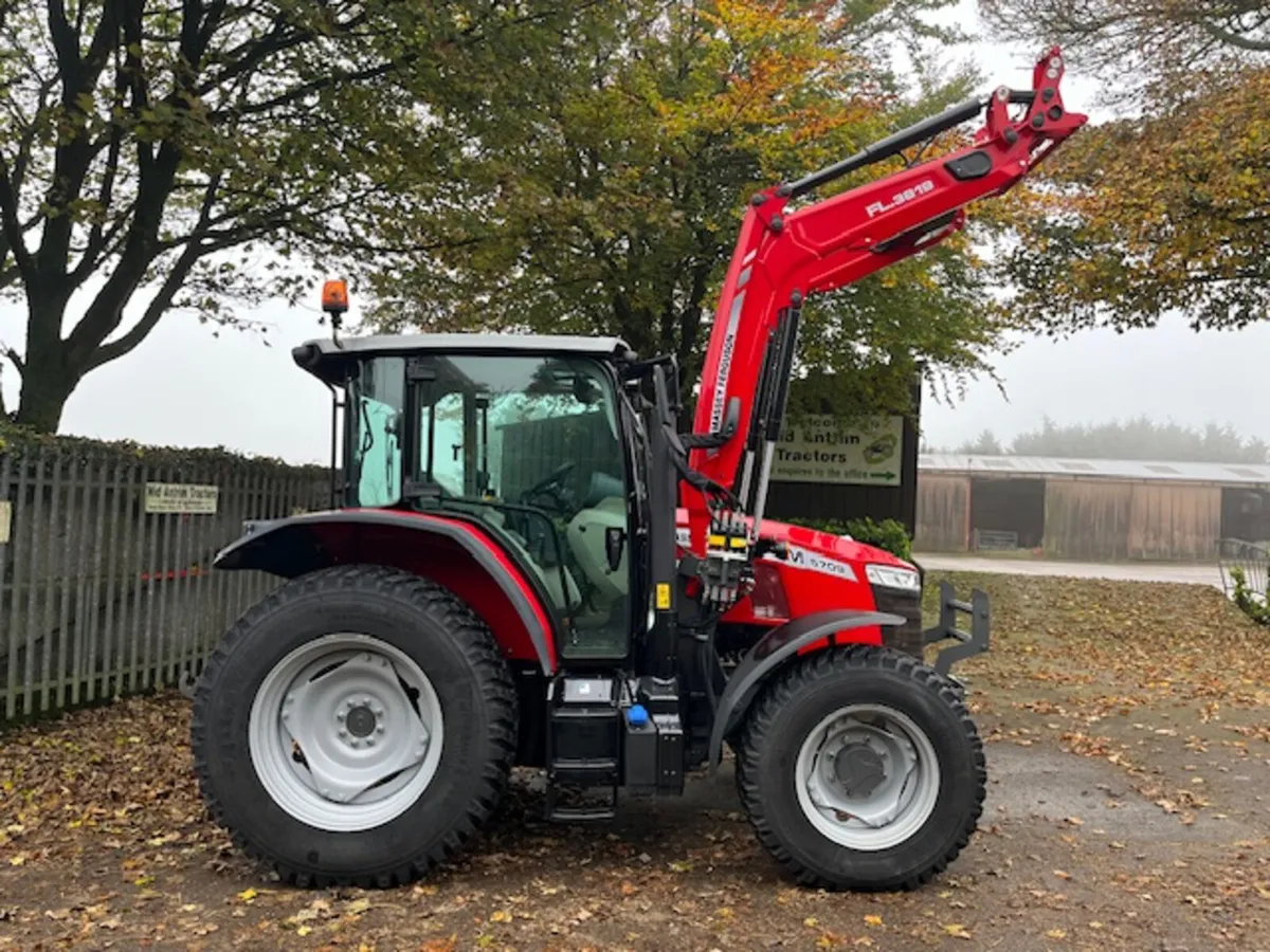 2022 MF 5709M Dyna-4 c/w FL.3819 Loader - Image 1
