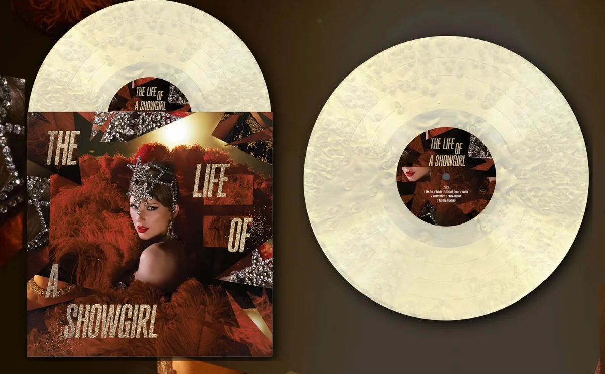 Taylor Swift Life of a Showgirl Ltd Ed Vinyl - New - Image 1