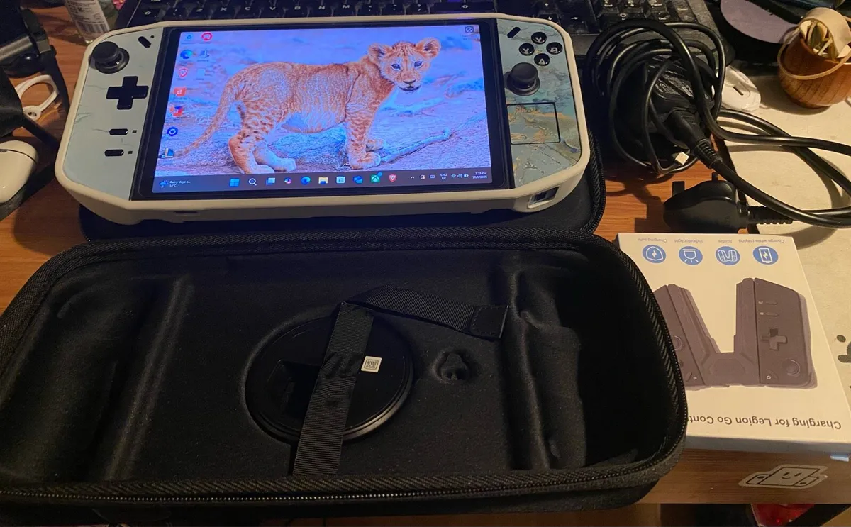 Legion Go Boxed, IPad Pro with Keyboard, Apple Pen - Image 1