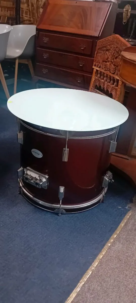 Decorative Drum Coffe Table