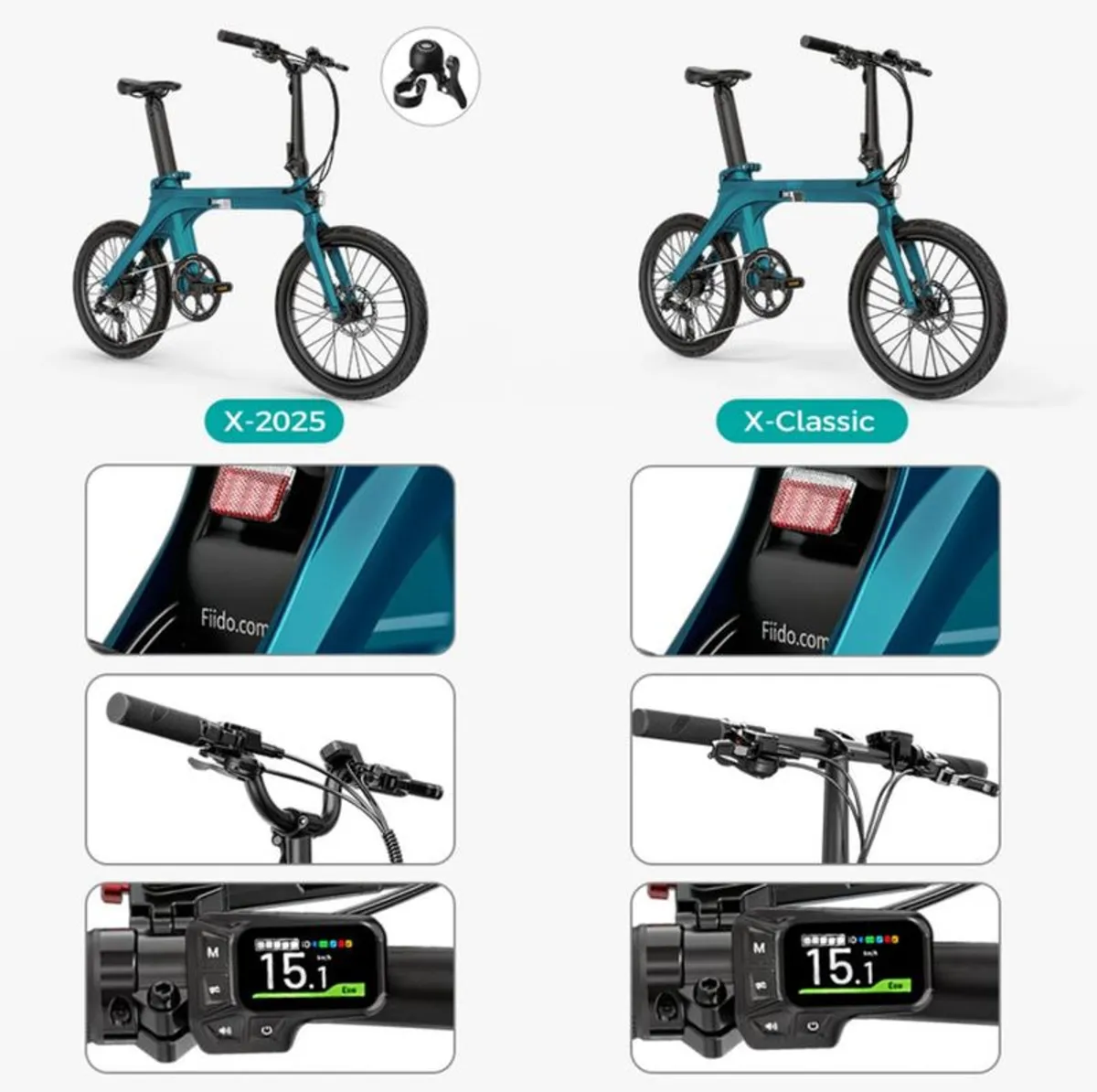 Fiido X Folding Bike - Image 3