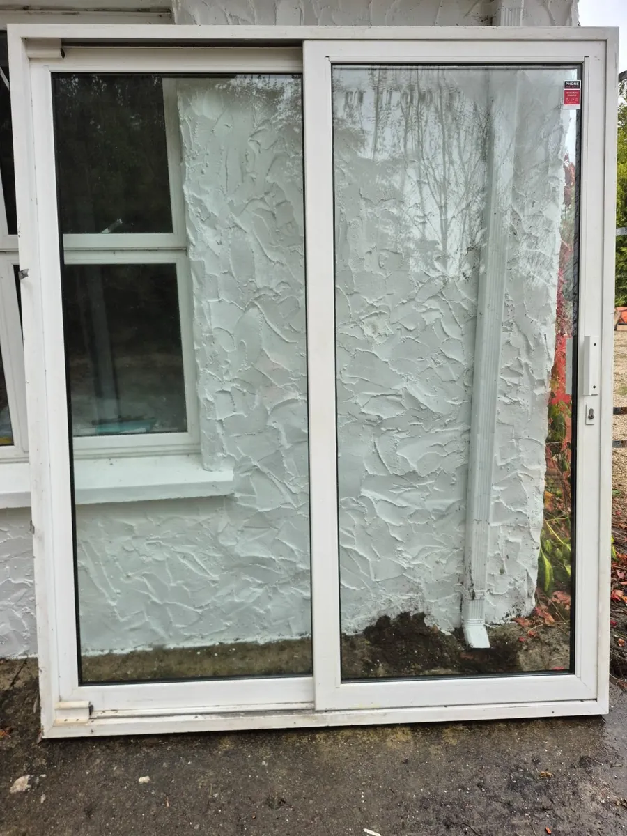 Sliding door PVC double glazed used good condition - Image 1