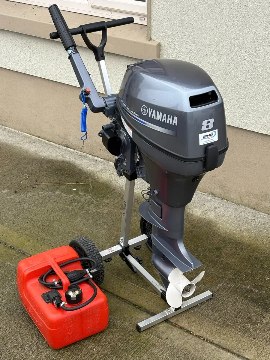 Yamaha 8hp outboard - Image 1