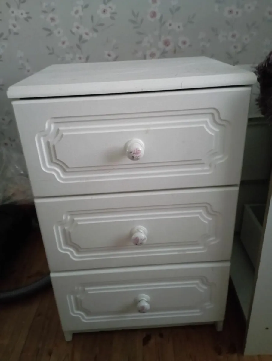 Bedside locker and tv stand - Image 1