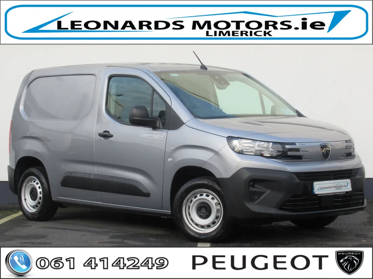 New Peugeot Partner Active 1000kg 1.5D 100BHP - Image 1