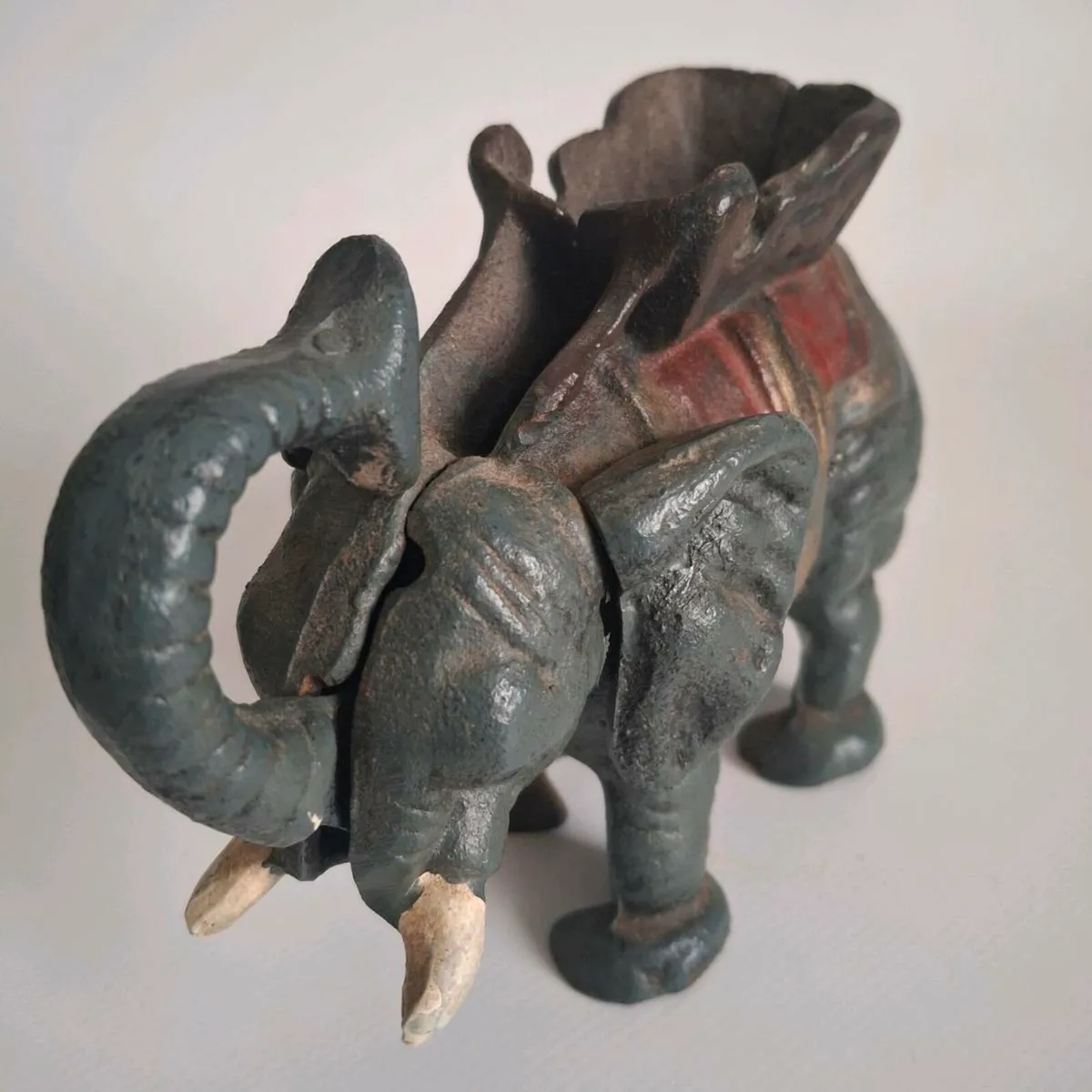 Cast Iron Elephant Money Bank - Image 3