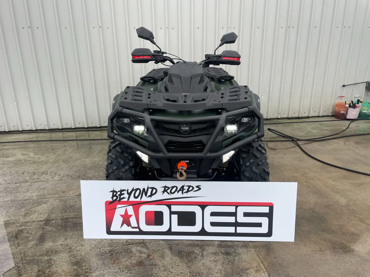 Aodes  650 V-twin  ATV  , 2/4 W/D  , ROAD LEGAL - Image 1