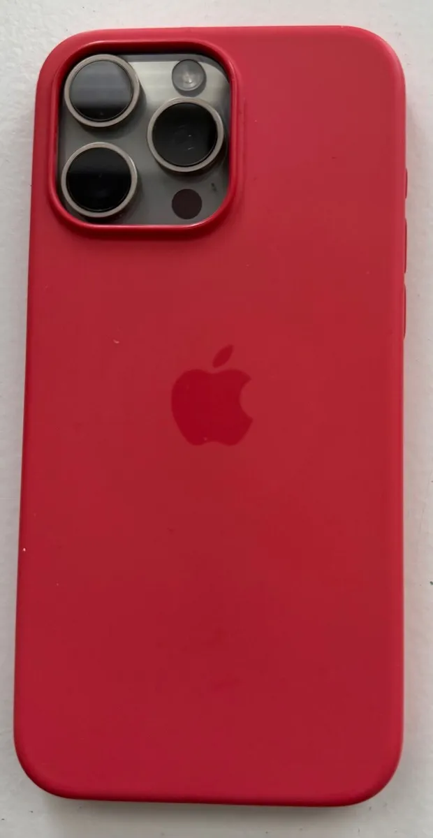 Silicone Case for iPhone 15 pro max - Image 1