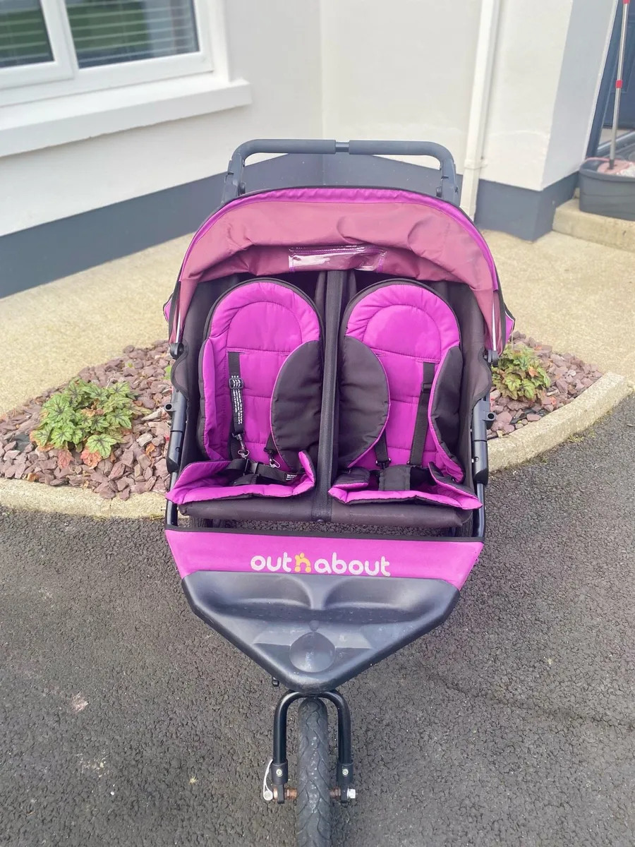 Out and About Double Buggy - Image 1