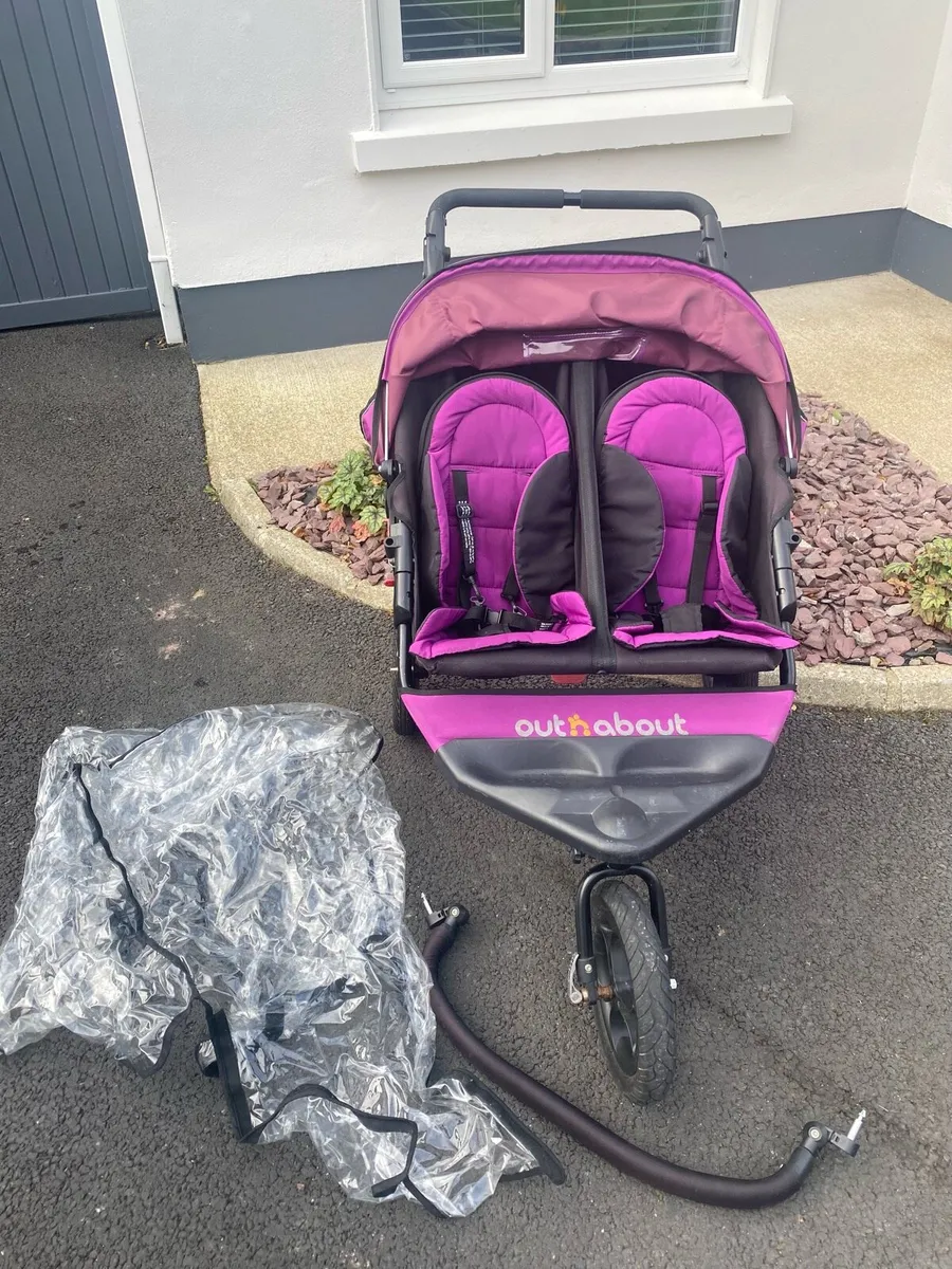 Out and About Double Buggy - Image 3