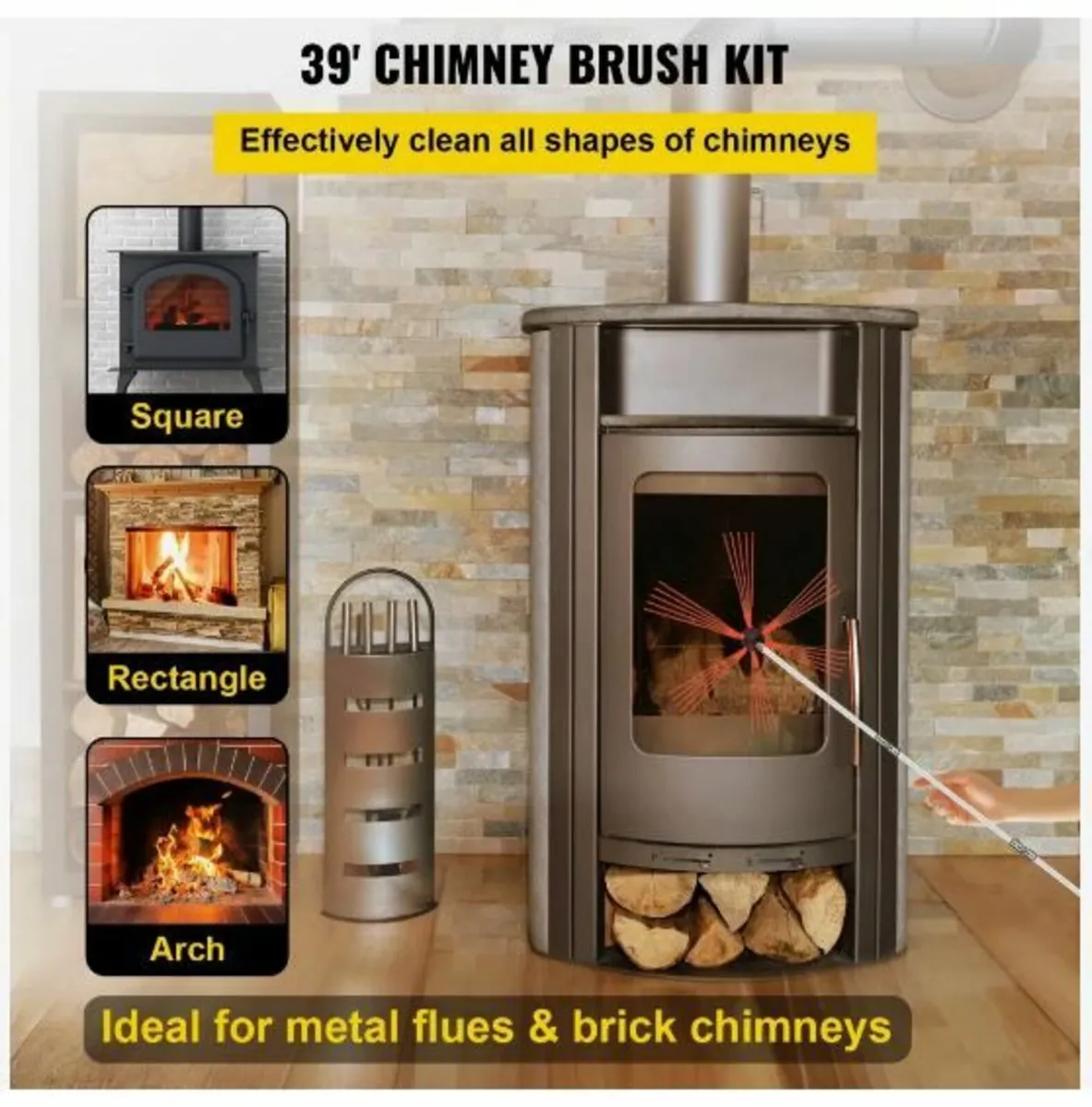 Chimney Sweep Kit Chimney Cleaning - Image 2
