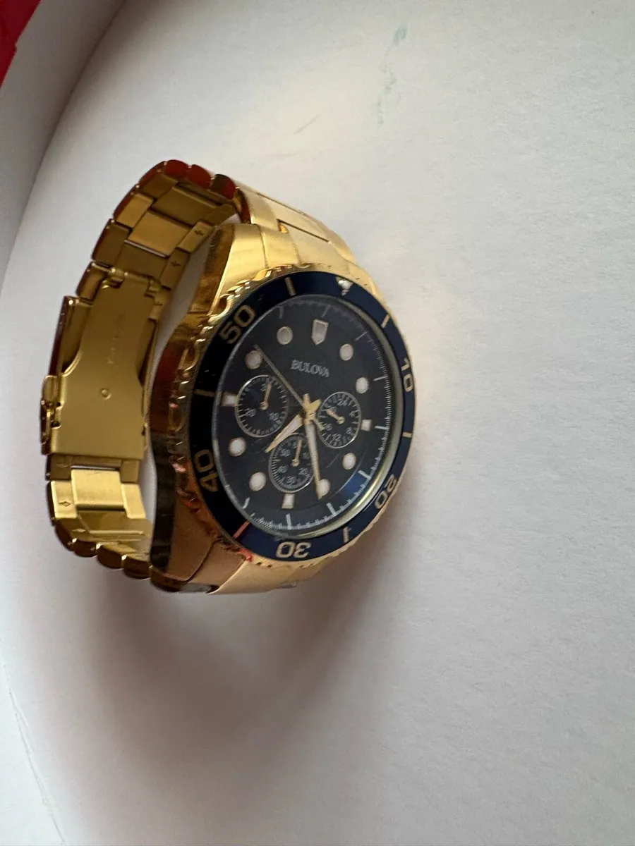 BULOVA WATCH NEW NEVER WORN - Image 1