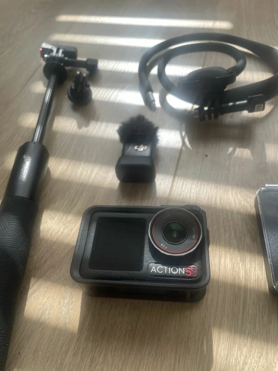Dji Osmo Action 5 Pro + Mic + Case + accessories - Image 2