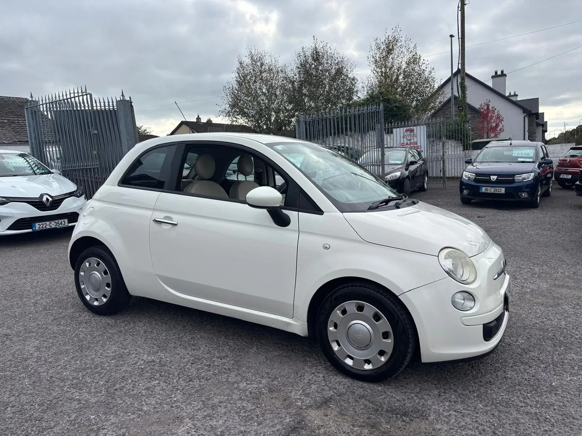 Fiat 500 2012  PETROL  1.2  NEW  NCT - Image 1