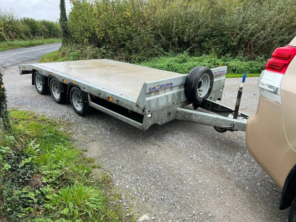 14ft Tuffmac low loader trailer - Image 2