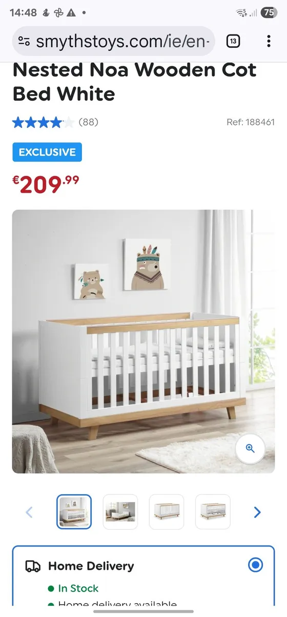 Baby's cot - Image 3