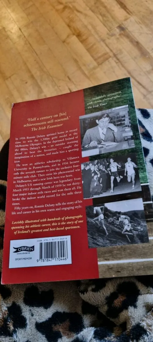 BOOK SIGNED BY THE GREAT RONNIE DELANEY - Image 2