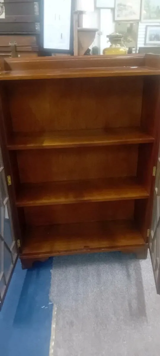 Early 20th Century Mahogany Glazed Bookcase - Image 3
