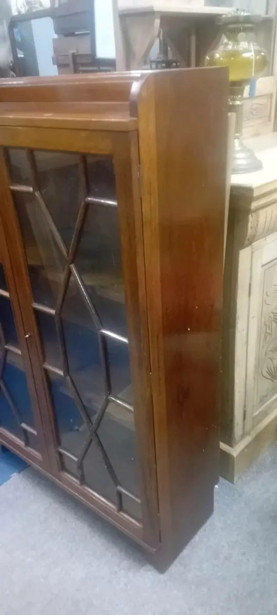 Early 20th Century Mahogany Glazed Bookcase - Image 4
