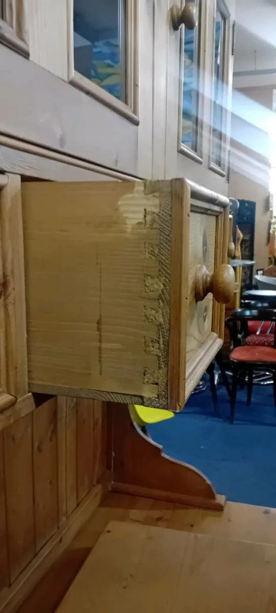 Large Solid Pine Kitchen Dresser - Image 2