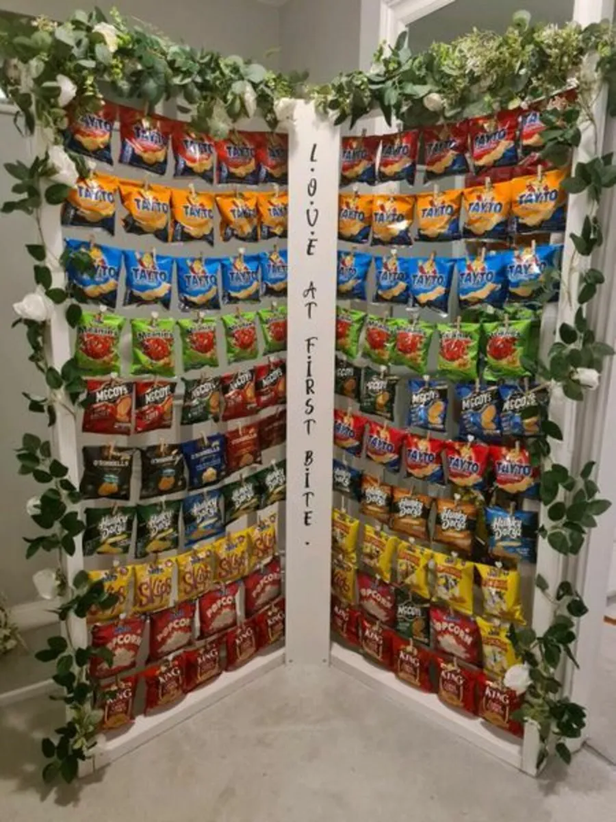 Crisp/Tayto Wall Stand for Hire Rent