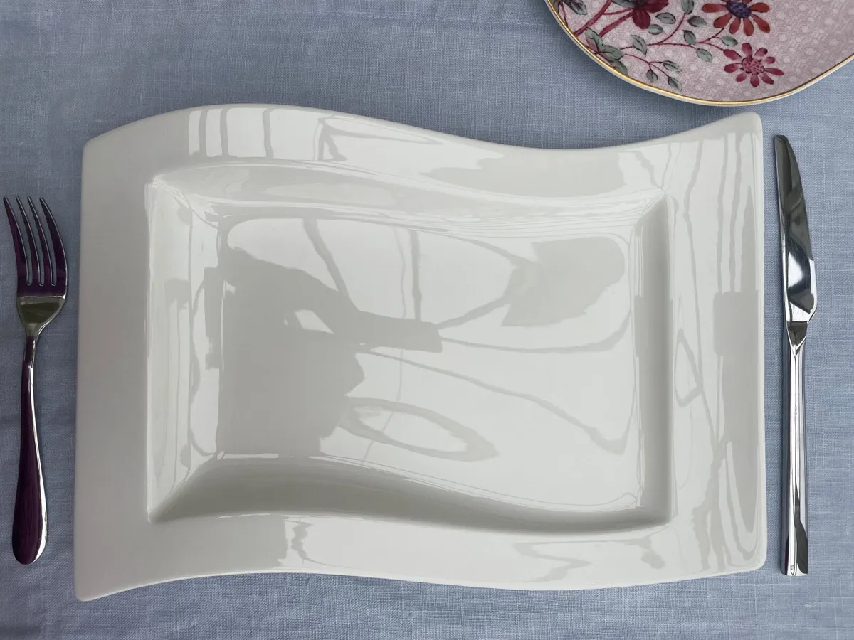 6 Villeroy  & Boch new wave Dinner/Dessert plates - Image 1