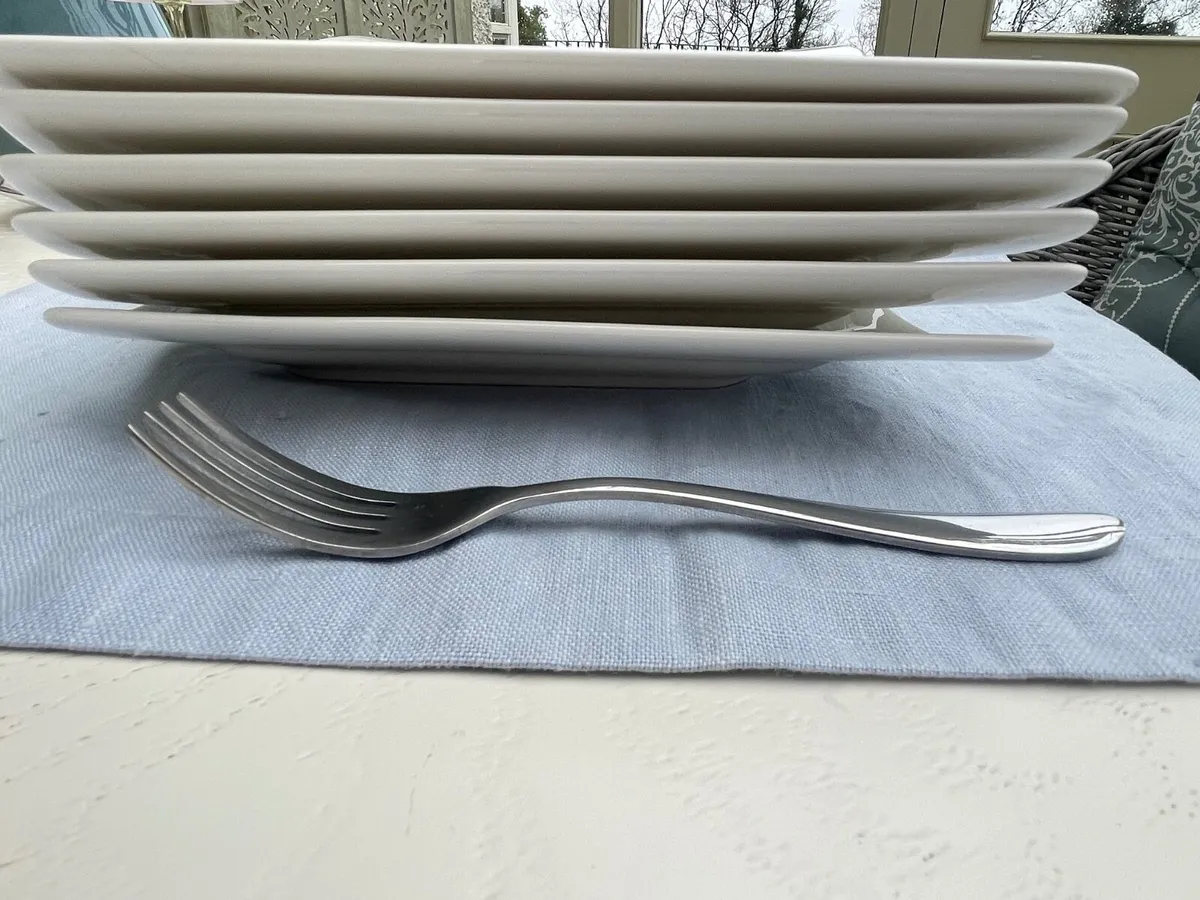 6 Villeroy  & Boch new wave Dinner/Dessert plates - Image 3