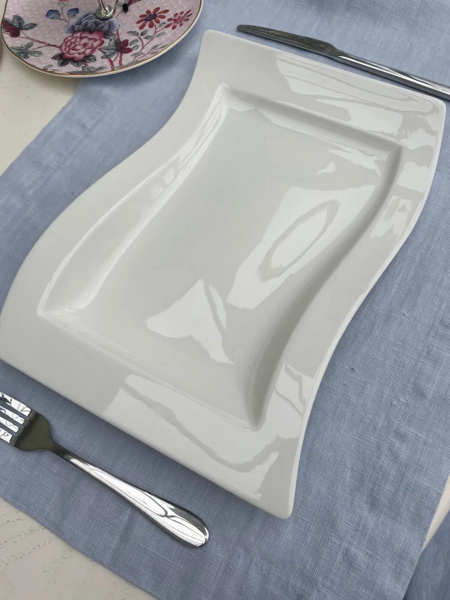6 Villeroy  & Boch new wave Dinner/Dessert plates - Image 4