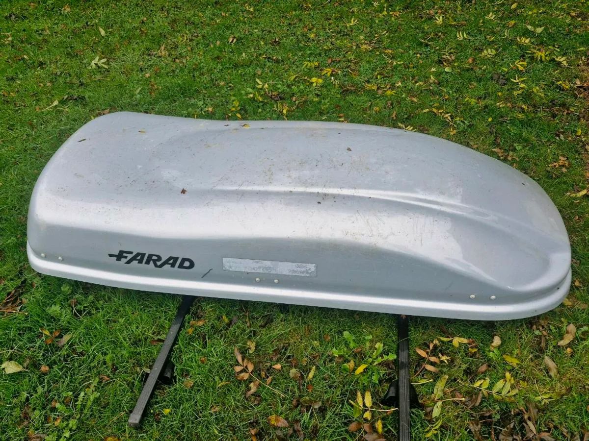 Farad 400 litre roof box - Image 1