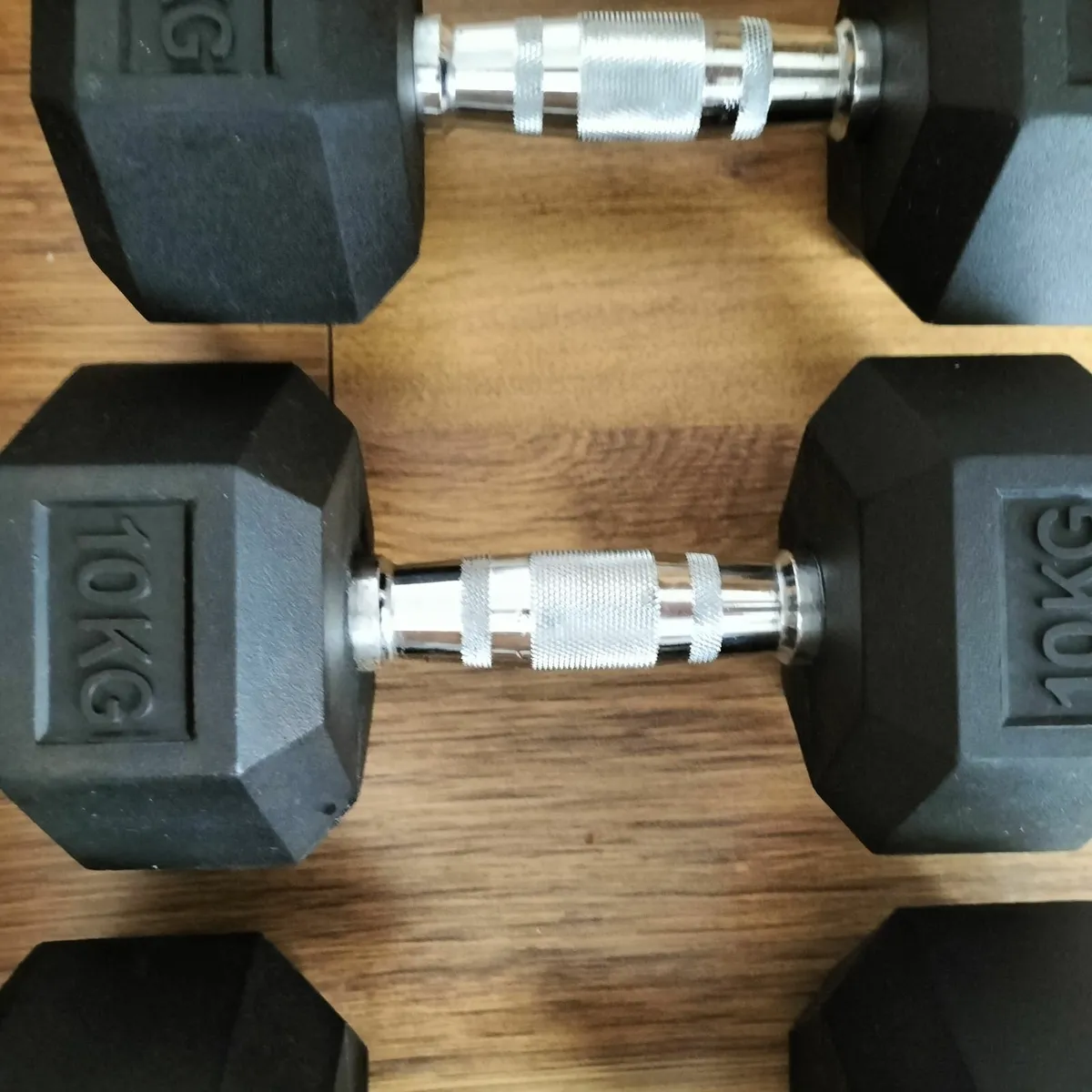 Hex Dumbells for sale - Image 3