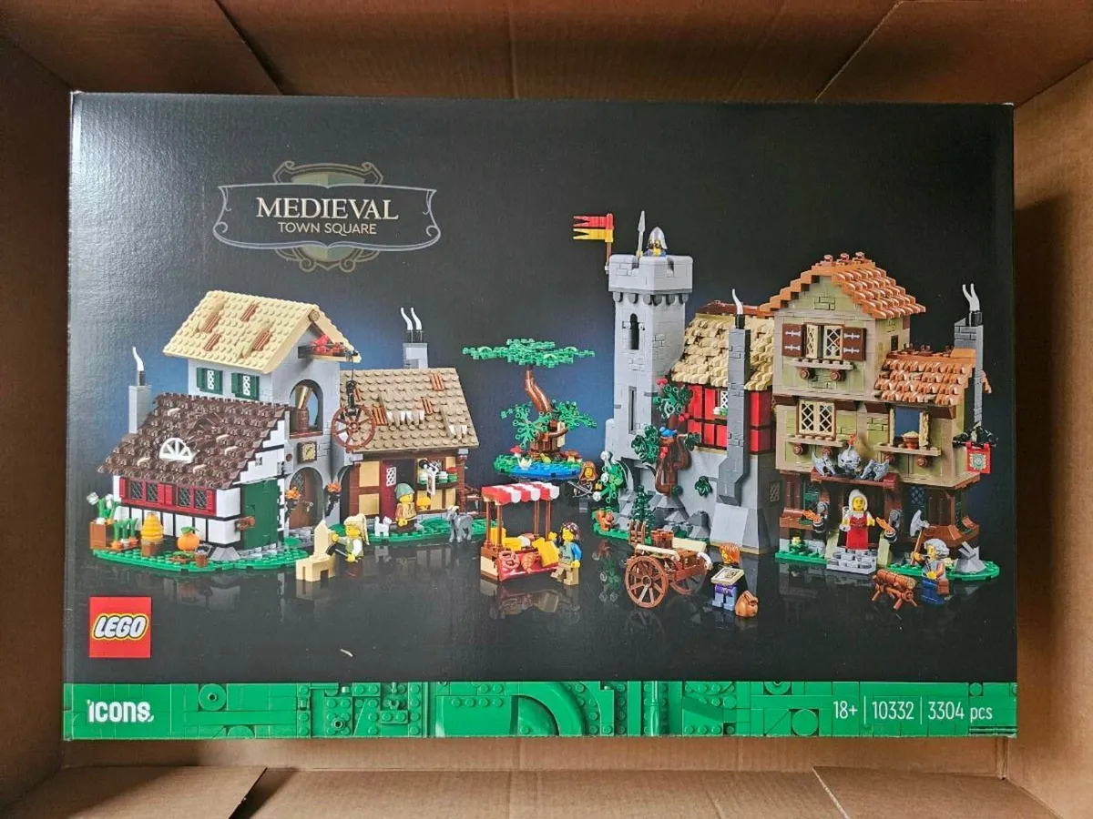 Lego medieval town square 10332 icons