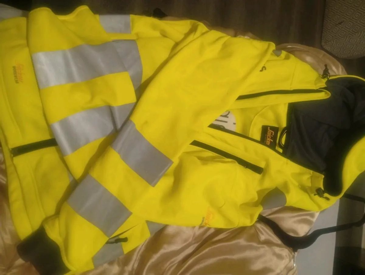 Clothes and work boots for sale - Image 1