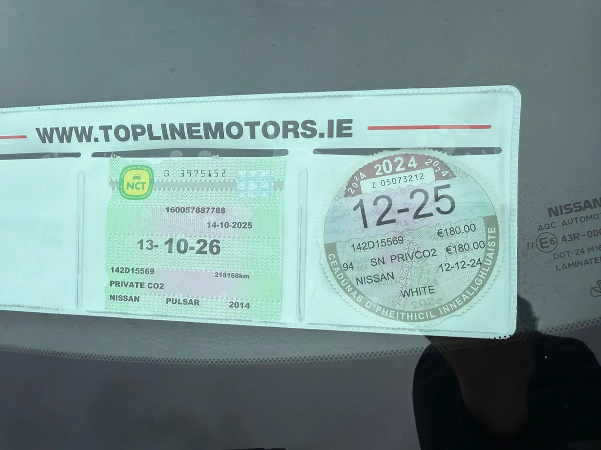 ==NISSAN PULSAR 2014//SAT-NAV//NCTED== - Image 2