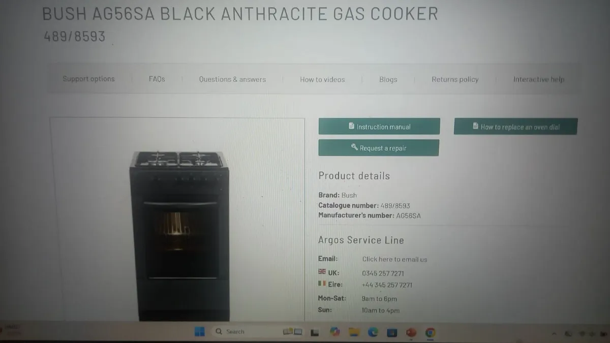 Gas Cooker - Image 1