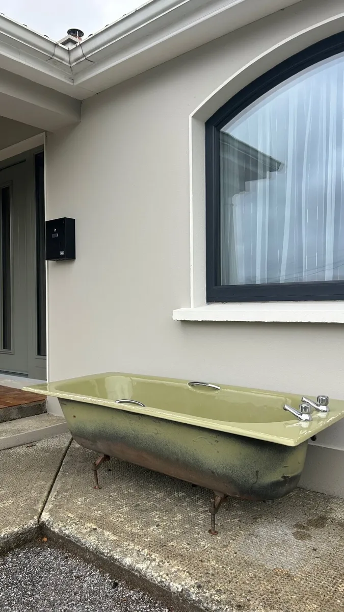 Green bathroom suite (complete set) - Image 4