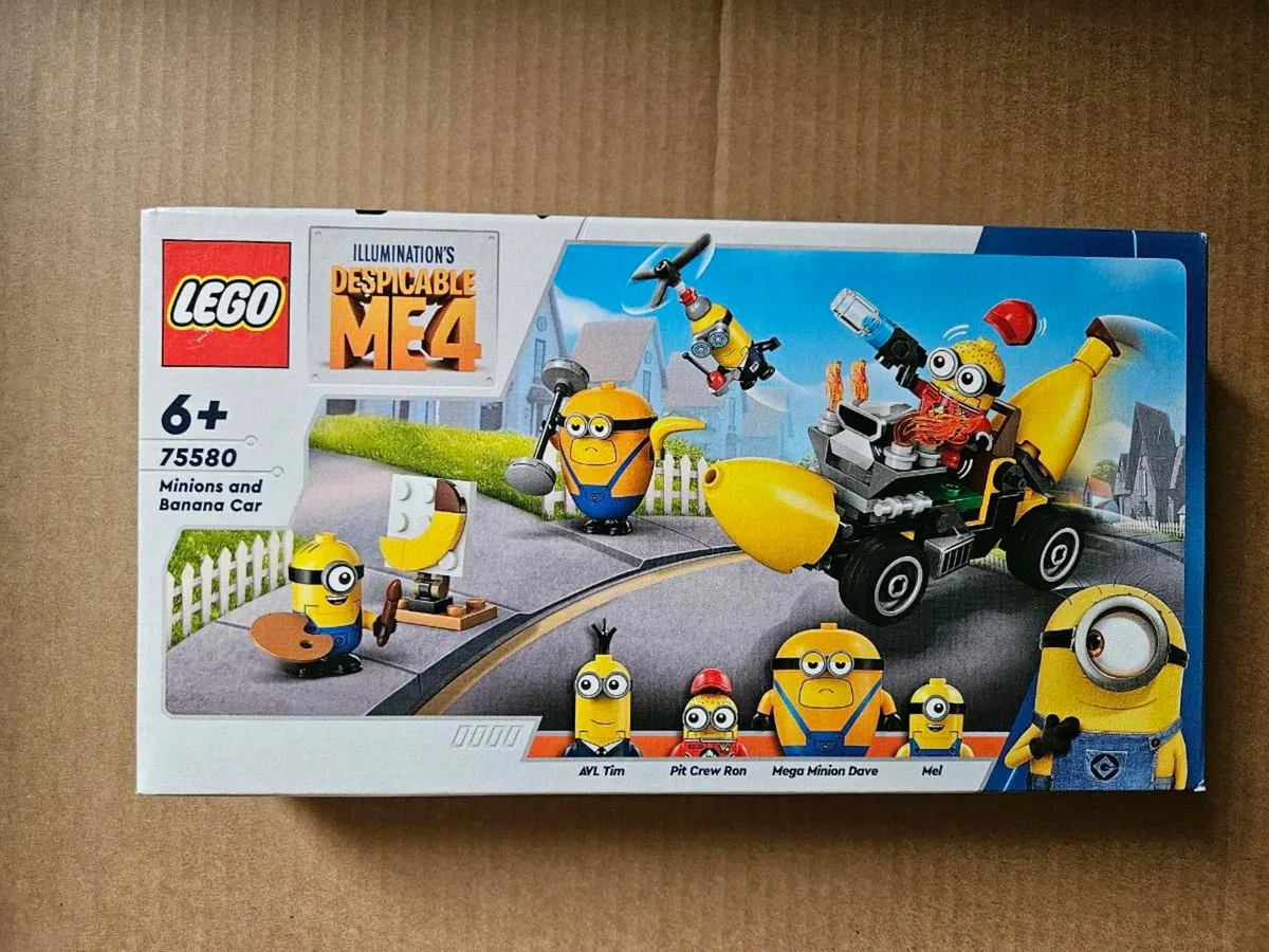 Lego minions and banana car 75580 despicable me