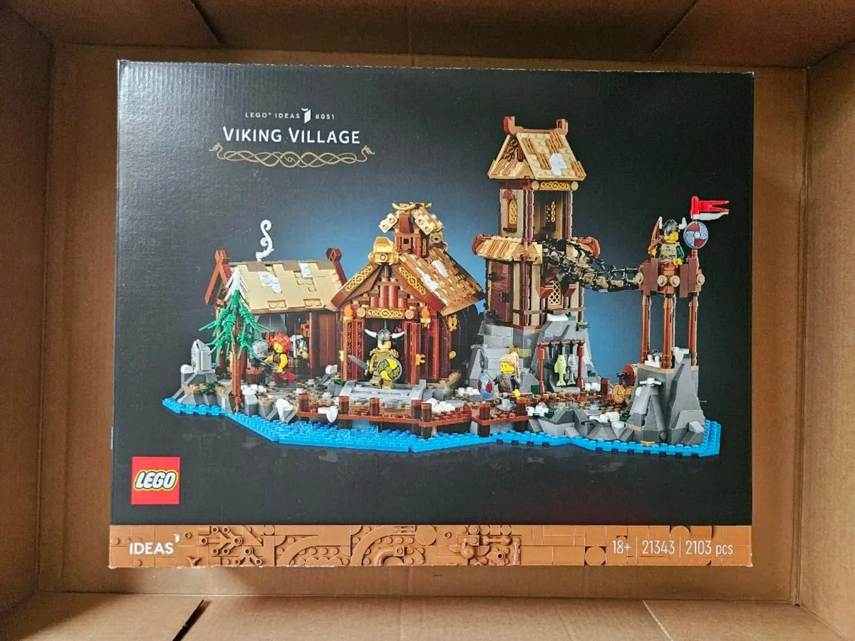 Lego viking village 21343 ideas