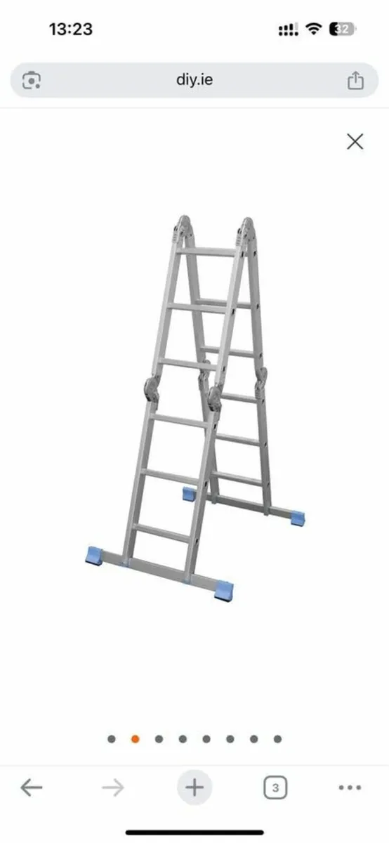 Mac Allister 3-way Combination Ladder 3.3m - Image 4
