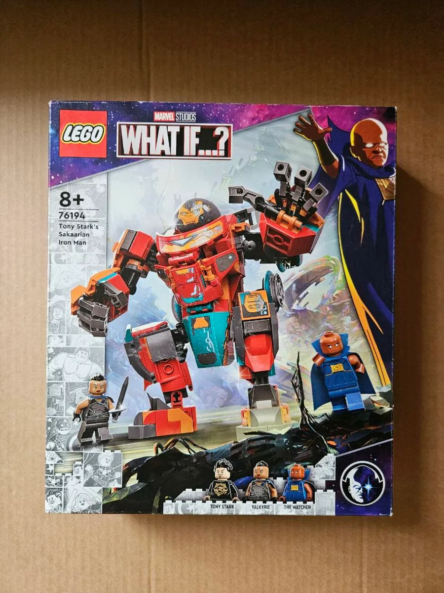 Lego tony stark's sakaarian iron man 76194