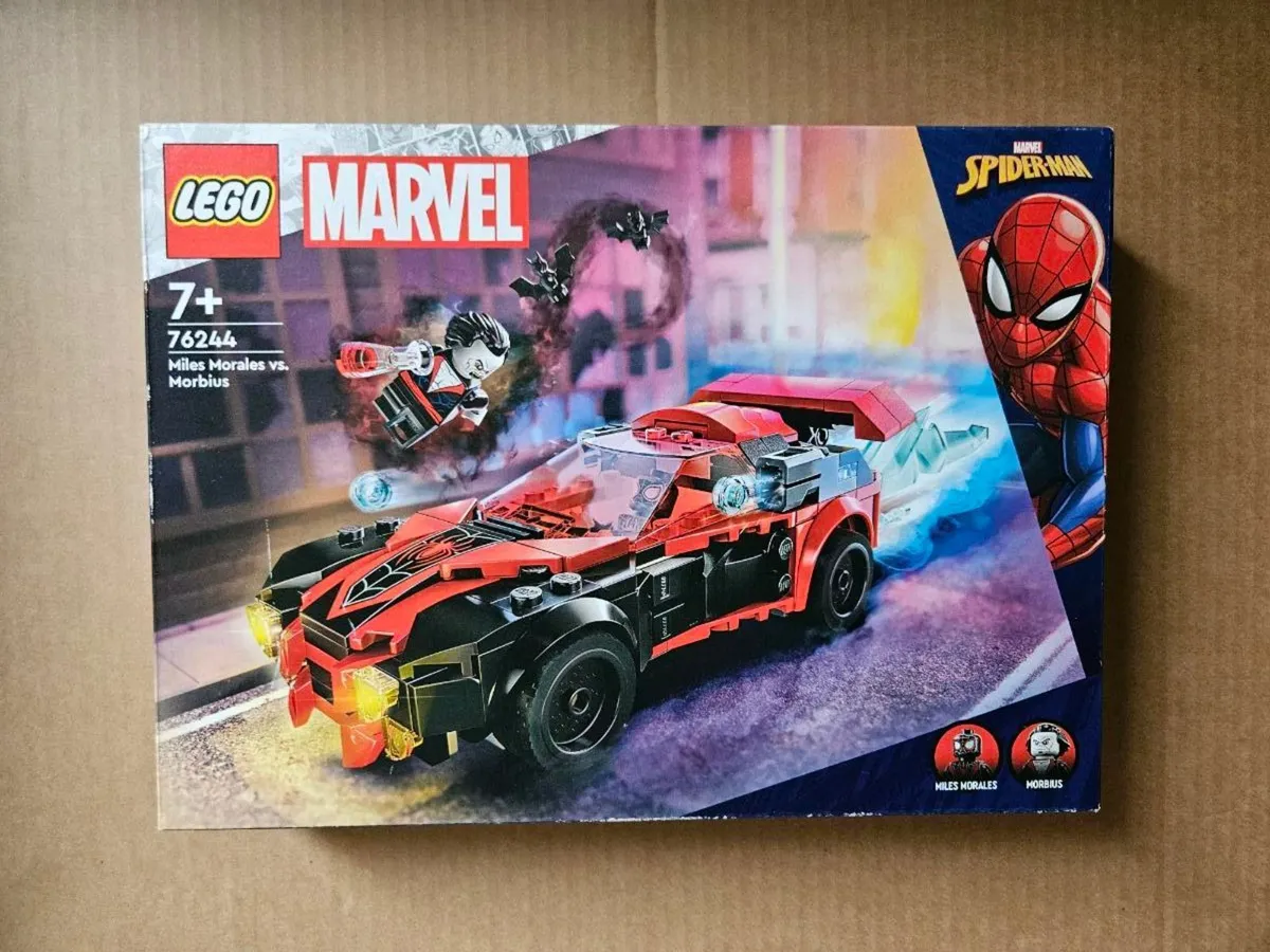 Lego miles morales vs morbius 76244 marvel